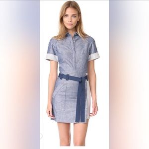 Grey by Jason Wu Denim Dress Size 12